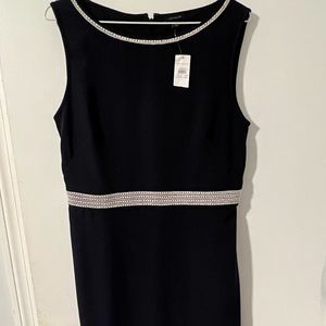 Ann Taylor black evening dress, with lining.  Size 6.